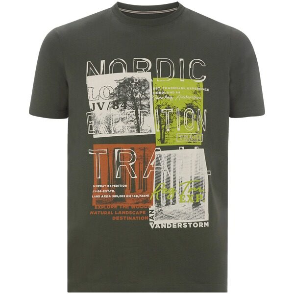 T-Shirt TANDRUP oliv