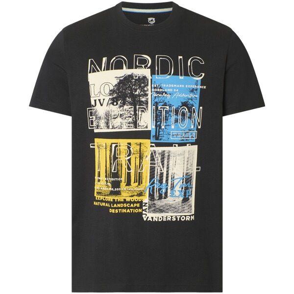 T-Shirt TANDRUP schwarz