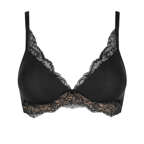 Triumph, Triumph Bügelloser BH "Amourette Charm" Stretch-Spitze, tiefer V-Ausschnitt, weich, leichte Polsterung