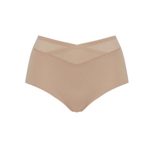 Triumph, Triumph Shapingslip "True Shape Sensation" Mesh-Einsätze, Stretch-Tüll, Wickel-Optik