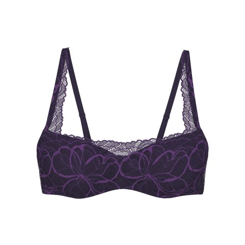 Triumph, Triumph Balconette-BH "Body Make-Up Illusion Lace" feine feminine Stretch-Spitze, Microfaser, verstellbare Träger