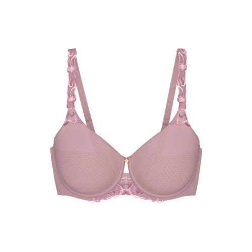 Triumph, Triumph Minimizer-BH "Wild Azalea Florale" Spitzendetails, Satin-Jacquard, Träger verstellbar