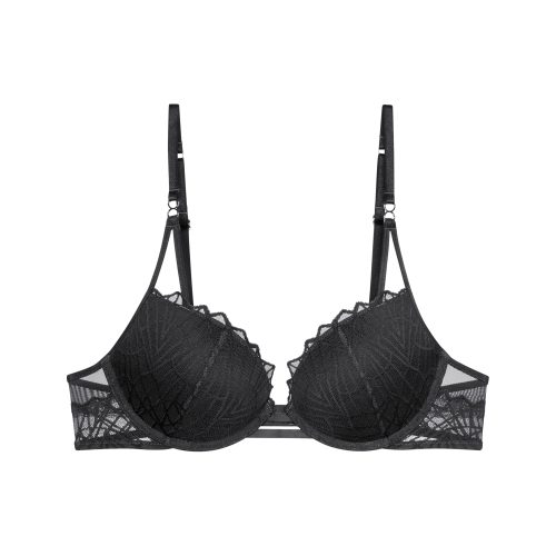 Triumph, Triumph Push-up-BH "That Night In Vegas WHU" Comfort Wire, mit grafischem Muster