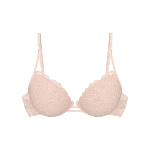 Triumph, Triumph Push-up-BH "That Night In Vegas WHU" Comfort Wire, mit grafischem Muster