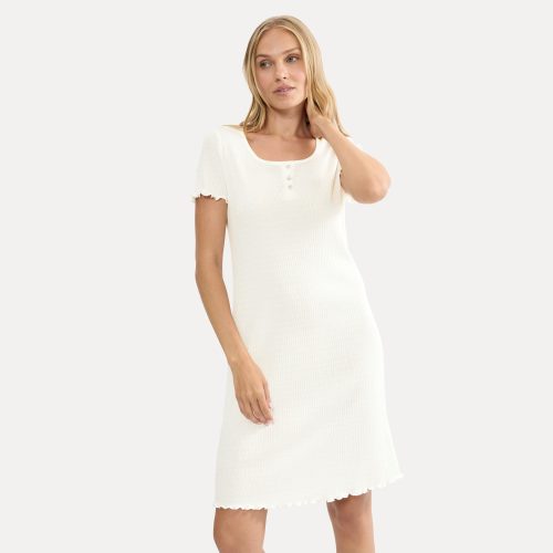 Triumph, Triumph Nachthemd "Mix & Match NDK Pointelle" weiche Pointnelle-Struktur