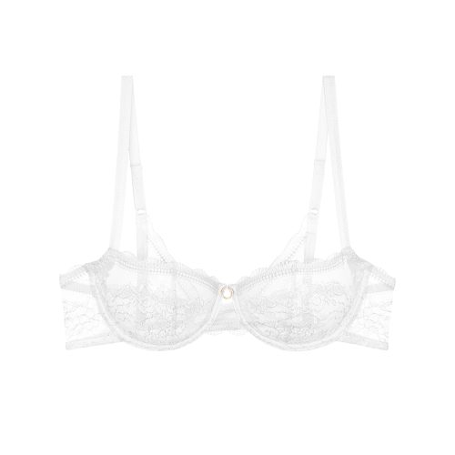 Triumph, Triumph Balconette-BH "Comfort Allure" Komfort-Bügel, verzierte Träger, Spitze, weich