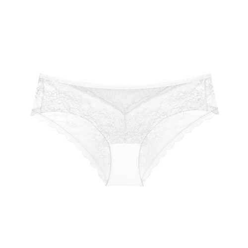 Triumph, Triumph Slip "Comfort Allure Hipster" mit floraler Stretch-Spitze, elastisch, Mesh-Einsätze, femininer Look