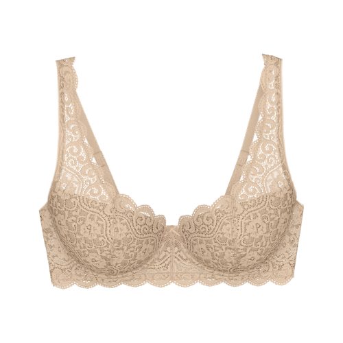 Triumph, Triumph Balconette-BH "Amourette" Stretch-Spitze, weich, feminin, breite Träger