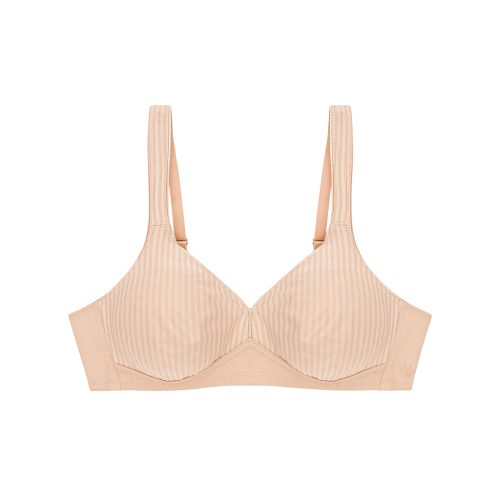 Triumph, Triumph Bügelloser BH "Modern Soft+Cotton N" mit dezenten Streifen