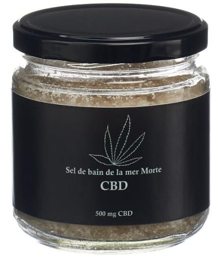 Swiss CannaMed CBD Badesalz vom Toten Meer (350g)