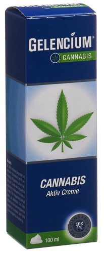 GELENCIUM Cannabis Aktiv Creme Dispenser (100ml)