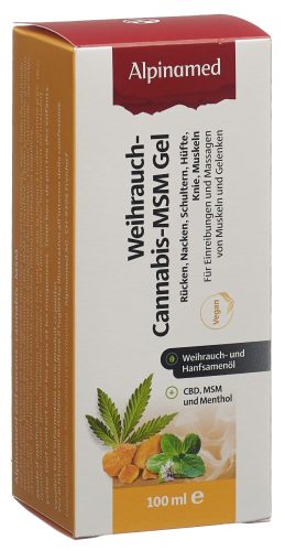ALPINAMED Weihrauch Cannabis-MSM-Gel (100ml)