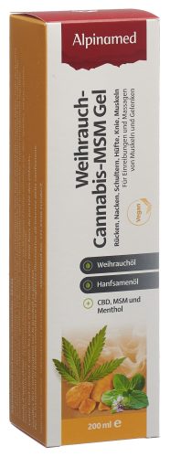 ALPINAMED Weihrauch Cannabis-MSM-Gel (200ml)