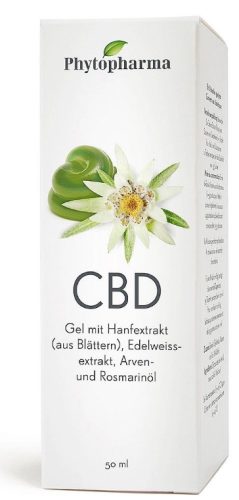 Phytopharma CBD Muskel-Gel mit Hanfextrakt Dispenser (50ml)