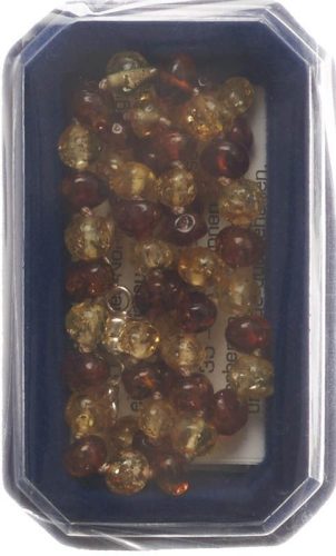 Amberstyle Bernsteinkette 36cm cognac citrin Magnetverschluss (1 Stk)