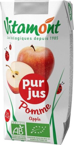 Vitamont Apfelsaft, reiner Fruchtsaft (200ml)