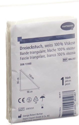Hartmann Dreiecktuch weiss (1 Stück)