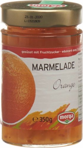 morga Orangen-Marmelade mit Fruchtzucker (350g)