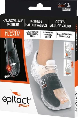 epitact Sport Hallux Valgus Orthese EpitheliumFlex 02, Grösse M, 21.5-23cm (1 Stk)