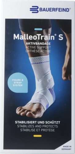 MalleoTrain S Aktivbandage Grösse 4 rechts titan (1 Stk)