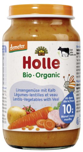 Holle Linsengemüse mit Kalb (250 g)