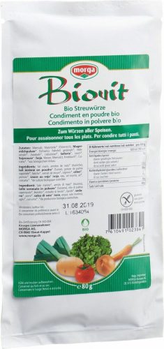 morga Biovit Streuwürze Bio Beutel (80g)