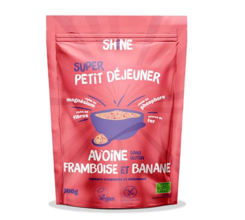 Hafer Frühstück Himbeere & Banane Bio
