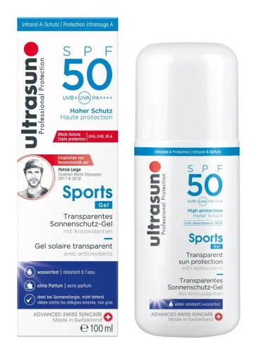 ultrasun - Sports Gel SPF50, 200 ml
