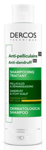 VICHY - Dercos Anti-Schuppen Shampoo trockene Kopfhaut, 390 ml