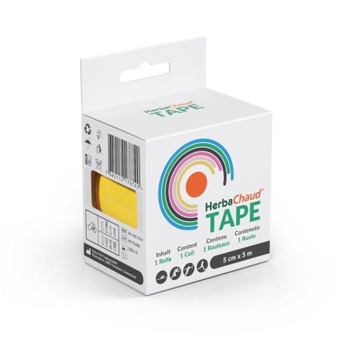 HerbaChaud Tape 5cmx5m gelb (1 Stück)