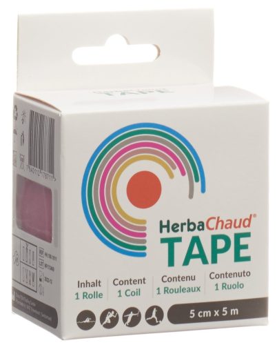 HerbaChaud Tape, 5cmx5m, pink (1 Stk)