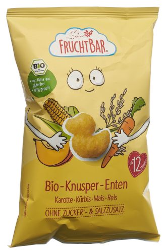 FRUCHTBAR Knusper Enten Bio Karotte Kürbis Mais Reis (30 g)