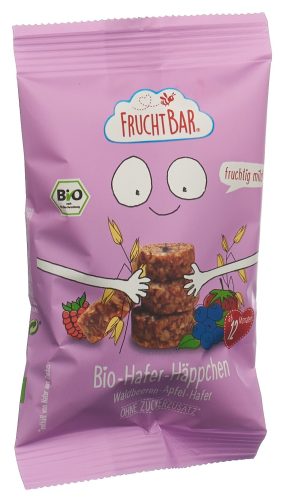 FRUCHTBAR Hafer Häppchen Bio Waldbeeren Apfel Hafer (40 g)