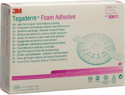 3M Tegaderm Foam HP Schaumkompresse 6x7.6cm adhesive (10 Stk)