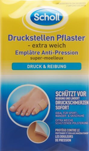 Scholl Druckstellen Pflaster extra weich (1 Stk)