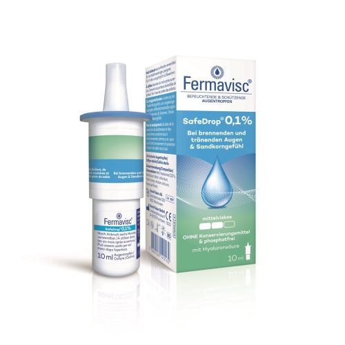 OmniVision, FERMAVISC SafeDrop Gtt Opht 0.1 % Fl 10 ml