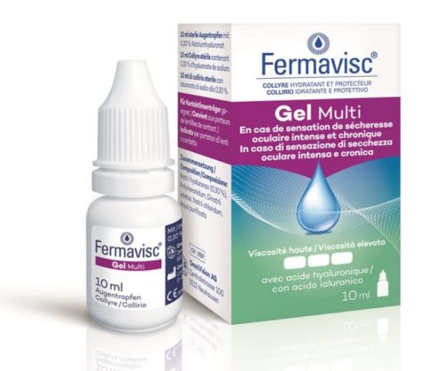 OmniVision, FERMAVISC Gel multi Gtt Opht Fl 10 ml