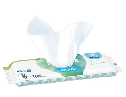 Pampers Feuchte Tücher Aqua Travelpack (10 Stück)