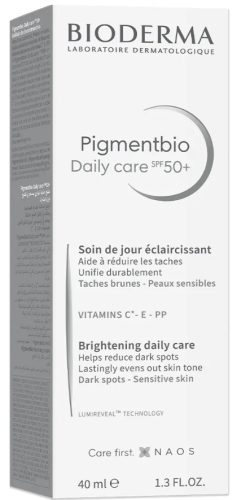 BIODERMA, BIODERMA - Pigmentbio Daily Care SPF 50+ – Aufhellende Tagespflege - gegen braune Flecken, Pigmentbio Daily Care Spf50+, 40 ml