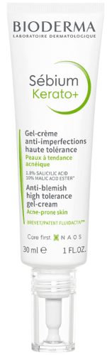BIODERMA, BIODERMA - Sébium Kerato+ - Anti-Imperfektionen Gel-Creme, hohe Verträglichkeit, 30 ml