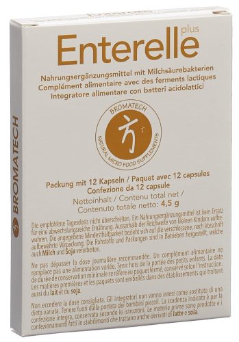 ENTERELLE PLUS BROMATECH Kapseln (12 Stk)