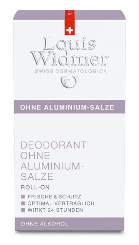 Louis Widmer - Deodorant ohne Aluminium-Salze unparfümiert, 50 ml