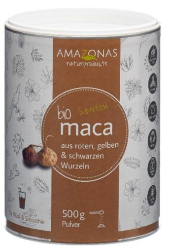 AMAZONAS maca Bio Pulver 100% pur (500g)
