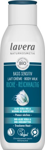 Lavera basis sensitiv Body Milk Reichhaltig Aloe Vera & Sheabutter (250ml)