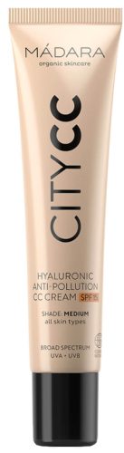MÁDARA, MÁDARA City CC Hyaluronic Anti-Pollution SPF15 BB- & CC-Cream 40 ml MEDIUM