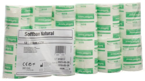 Soffban Natural Polsterbinde 7.5cmx2.7m (12 Stk)