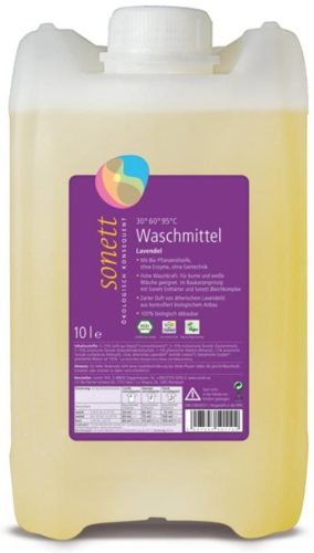 Sonett Waschmittel Lavendel 30°-95°C (10L)
