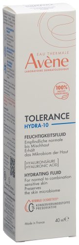 Avene - Feuchtigkeitsspendendes Fluid, Tolérance Hydra-10, 40 ml