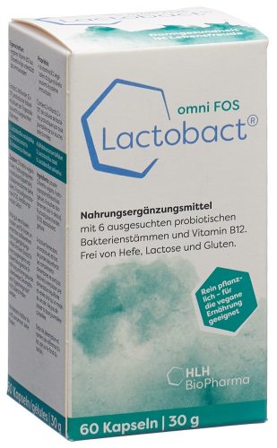 Lactobact omni FOS Kapseln (60 Stk)