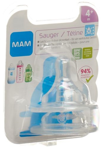 Mam, Mam - Schnuller,  Sauger, 4 m, Multicolor